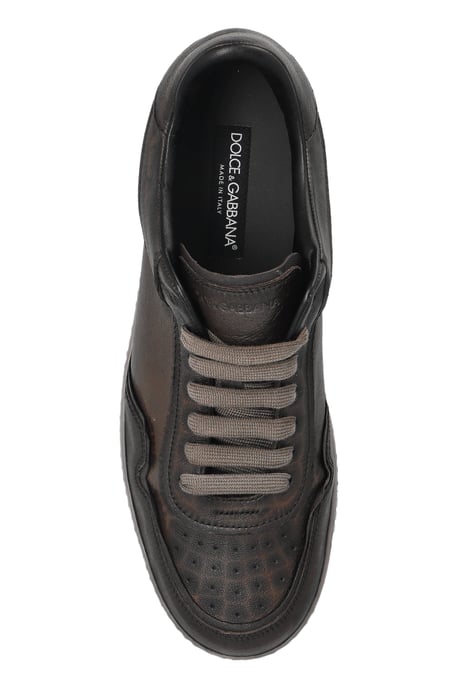 Zapatillas deportivas de piel con efecto «vintage» - Image 4