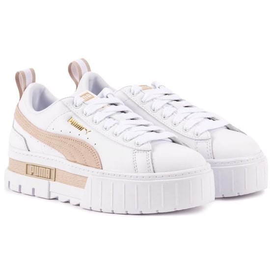 Puma Mayze White Womens Entrenadores - Image 2