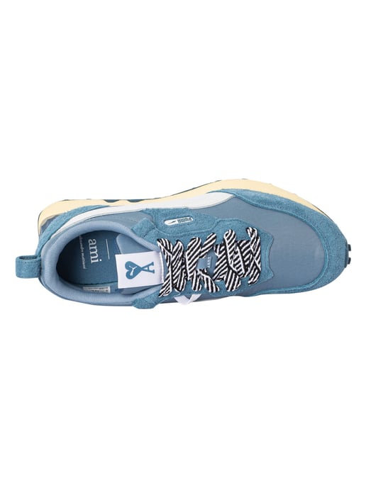 Puma Zapatillas Rider FV AMI De Ante, Azul - Image 6