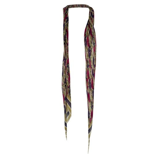 Louis Vuitton Bufanda estampada de algodón multicolor - Image 1