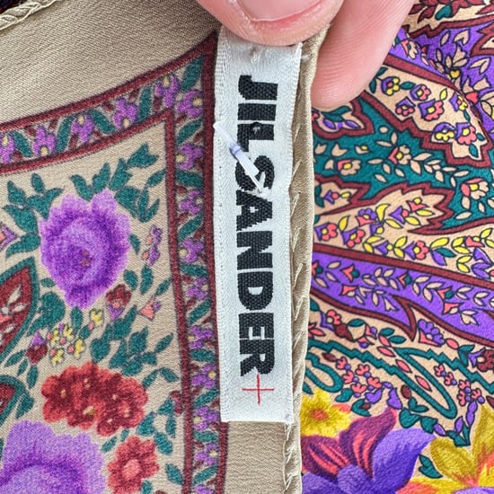 Jil Sander Pañuelo con estampado de paisley de seda multicolor - Image 3