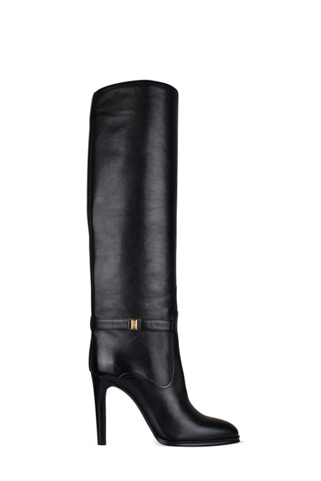 Saint Laurent Botas Diane Negro - Image 1