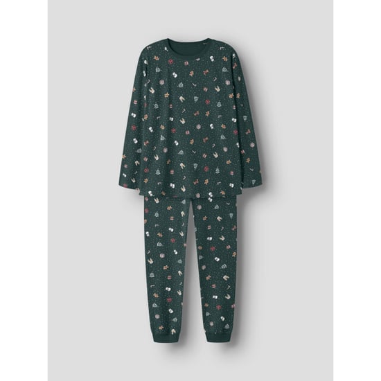 Name It Conjunto de pijama navideño largo para mujer/hombre NANVISMAS Verde - Image 6
