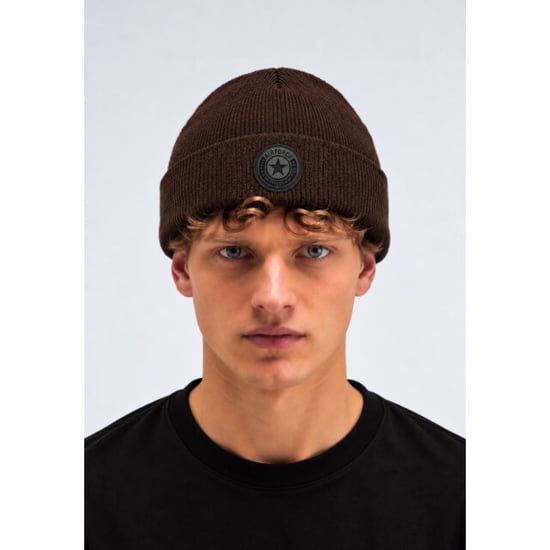 Airforce Bonnet small logo fru0620 Dark Coffee gorro de punto - airfo - Image 1