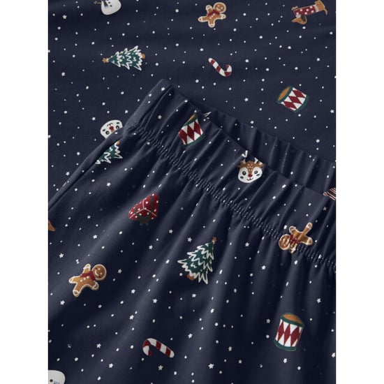 Name It Conjunto de pijama de Navidad para mujer/hombre largo NANVISMAS Azul oscuro - Image 6