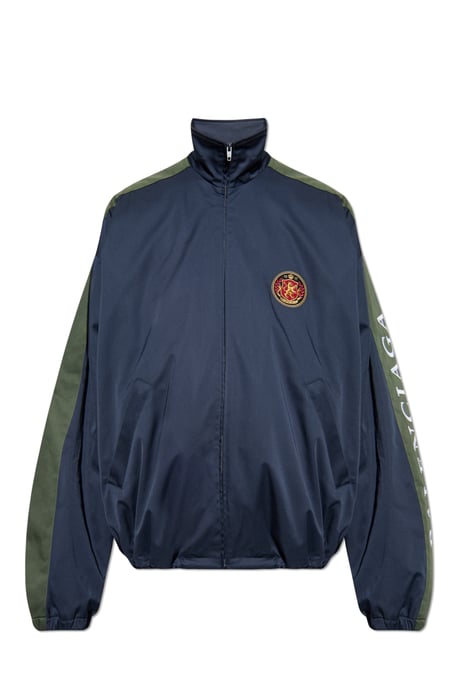 Chaqueta de algodón con cuello alzado - Image 1