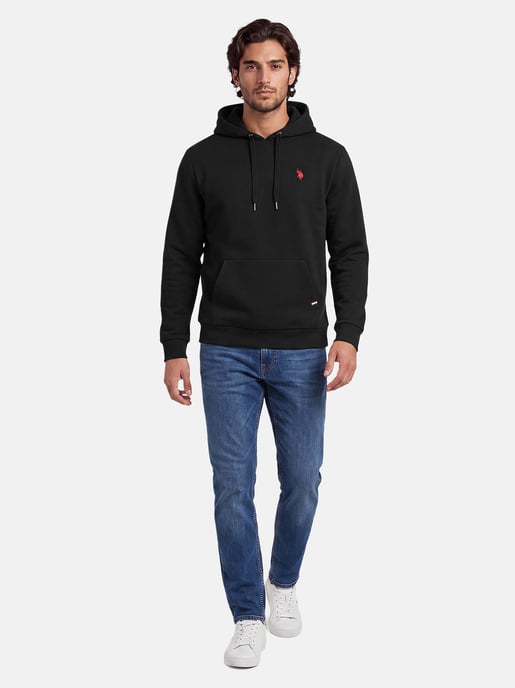Sudadera con capucha U.S. POLO ASSN. hombre – forro polar y logo bordado - Image 4