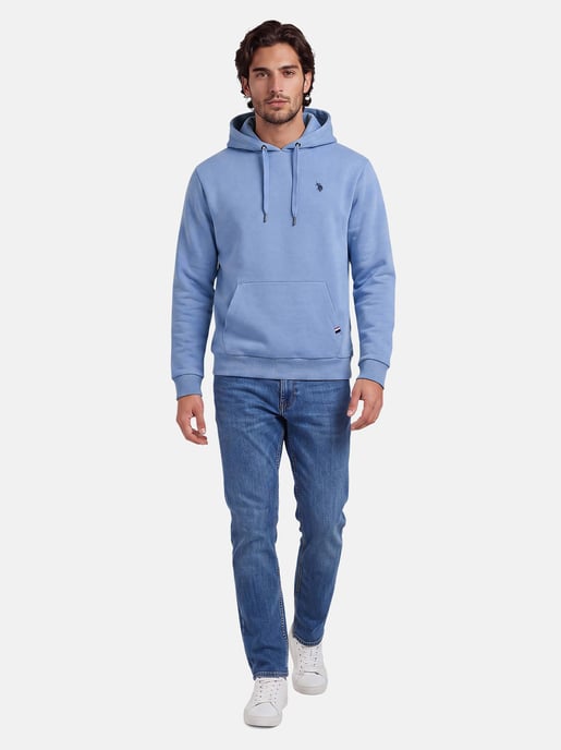 Sudadera con capucha U.S. POLO ASSN. hombre – forro polar y logo bordado - Image 4