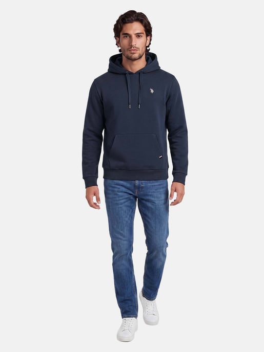 Sudadera con capucha U.S. POLO ASSN. hombre – forro polar y logo bordado - Image 4