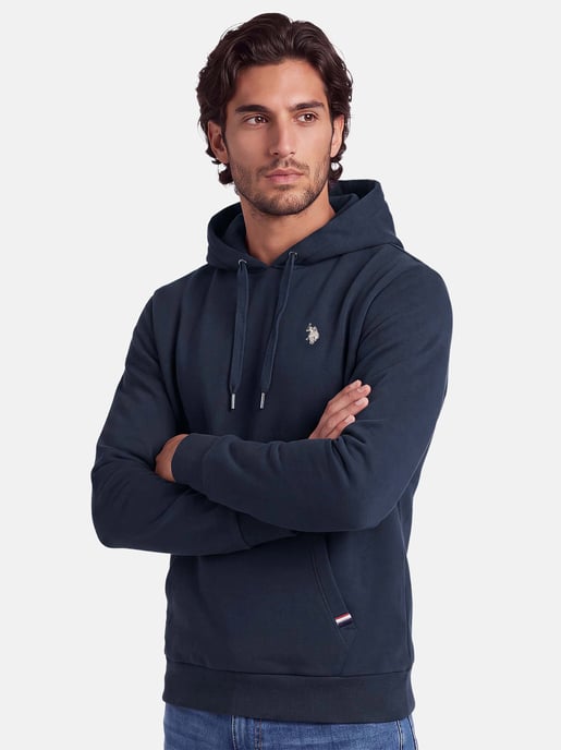 Sudadera con capucha U.S. POLO ASSN. hombre – forro polar y logo bordado - Image 6