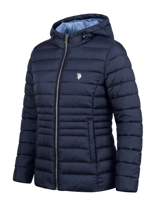 Chaqueta acolchada U.S. POLO ASSN. mujer – ligera con capucha - Image 2