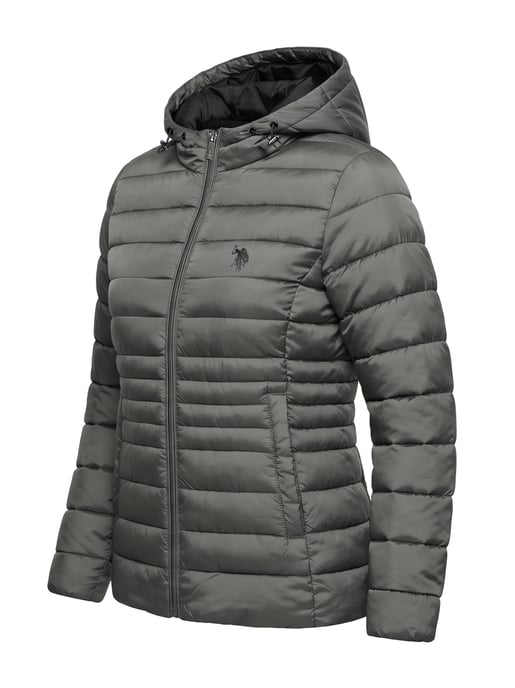 Chaqueta acolchada U.S. POLO ASSN. mujer – ligera con capucha - Image 2