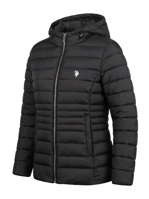 Chaqueta acolchada U.S. POLO ASSN. mujer – ligera con capucha - Image 2
