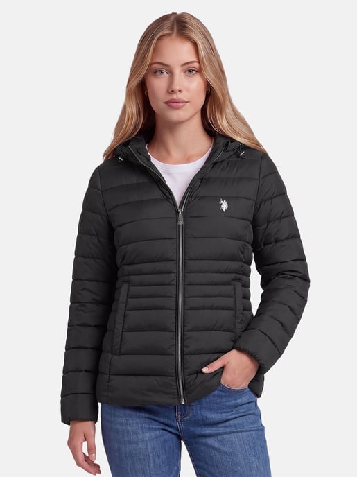 Chaqueta acolchada U.S. POLO ASSN. mujer – ligera con capucha - Image 5