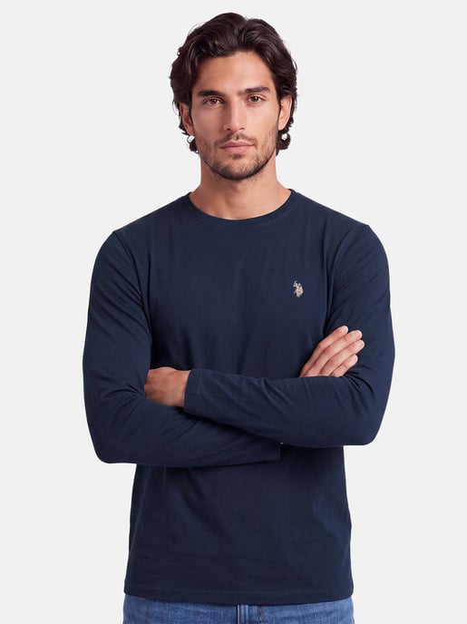 Camiseta de manga larga U.S. POLO ASSN. Luucas hombre – 100% algodón con logo bordado - Image 6