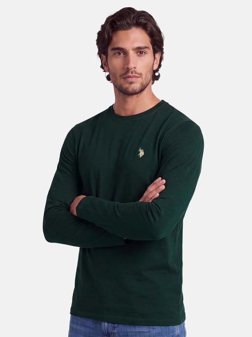 Camiseta de manga larga U.S. POLO ASSN. Luucas hombre – 100% algodón con logo bordado - Image 6