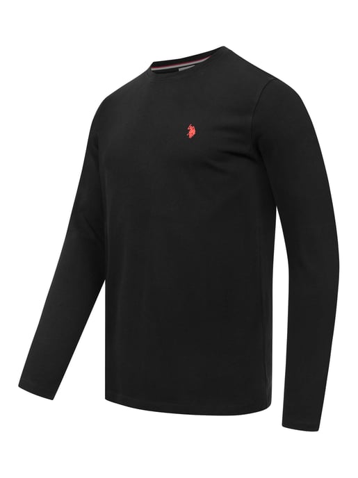 Camiseta de manga larga U.S. POLO ASSN. Luucas hombre – 100% algodón con logo bordado - Image 2