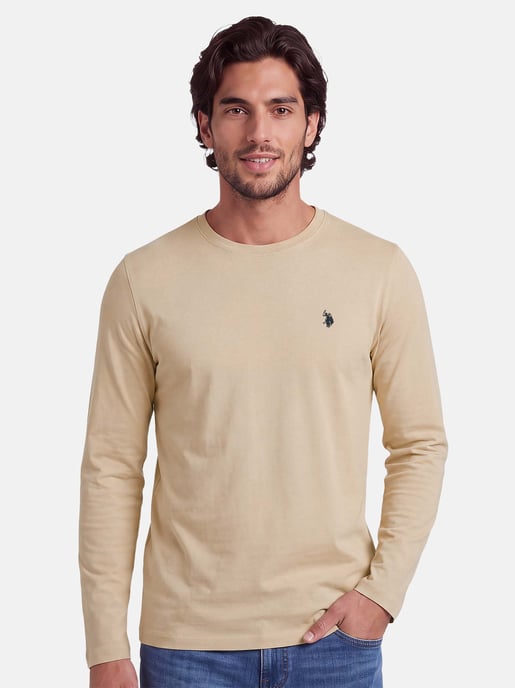 Camiseta de manga larga U.S. POLO ASSN. Luucas hombre – 100% algodón con logo bordado - Image 5
