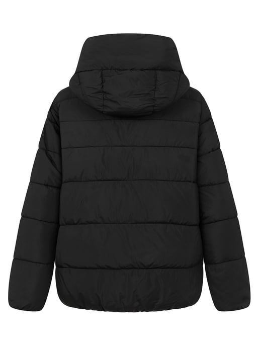 Chaqueta acolchada de invierno U.S. POLO ASSN. mujer – capucha forrada y cuello alto - Image 3