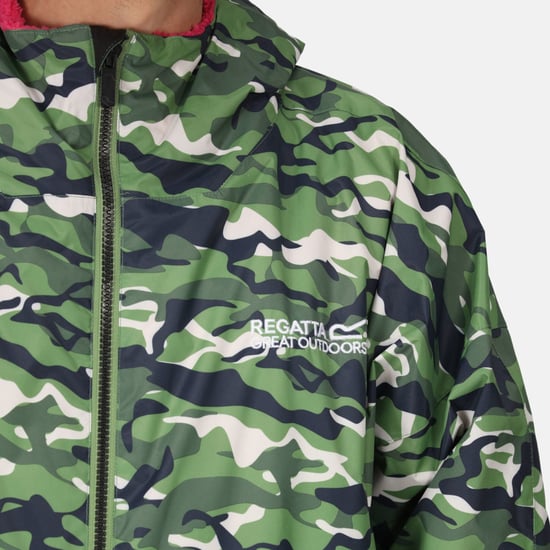 Regatta Mens Adult Waterproof Fleece Lined Robe Jacket - Image 3