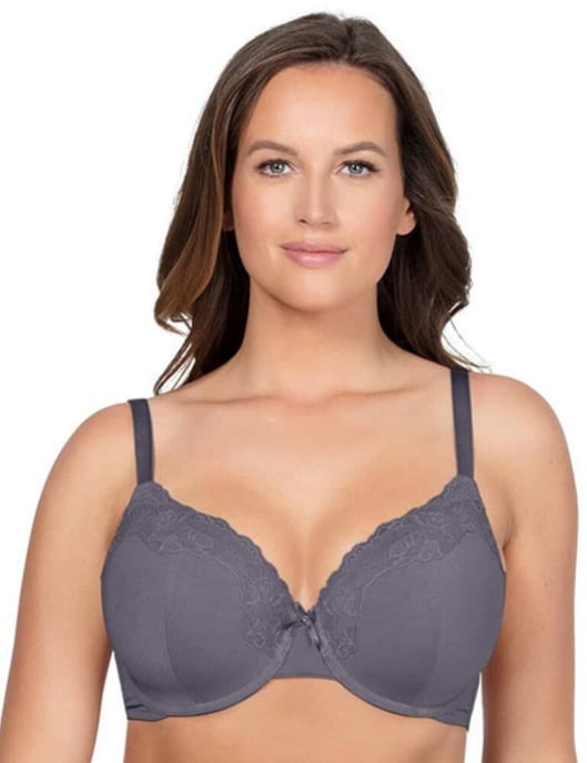Parfait Tess Sujetador camiseta - Gris carbón - Image 1
