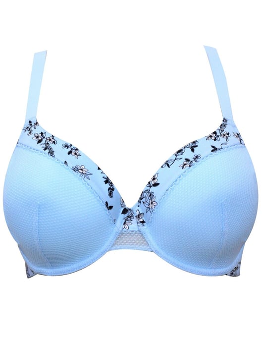 Parfait Ivy sujetador plunge - Dream Blue/estampado floral - Image 4