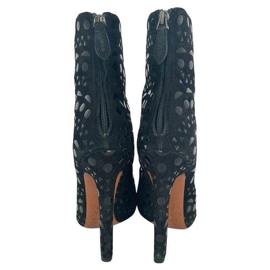 Alaïa Vienne Botas de ante negras - Image 6