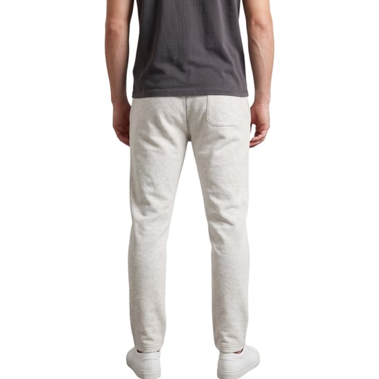 Abercrombie & Fitch Pantalón de chándal de forro polar para hombre Regular Fit A&F Gris Sweatpants - Image 2