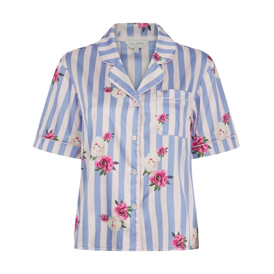 Pijama corto de satén de manga corta para mujer Ted Baker en EasterEgg/Print - Image 2