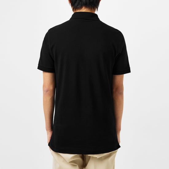 Camisa Polo de Piqué de Algodón para Hombre Dolce & Gabbana en Negro - Image 3