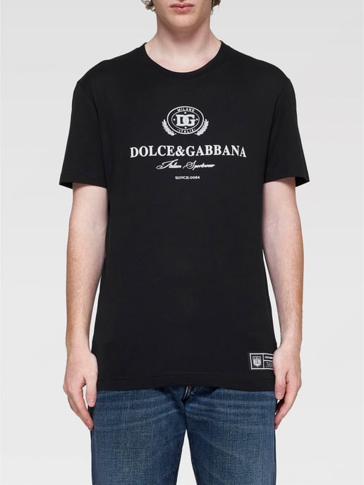 Dolche&Gabanna Camiseta blanca con logotipo de parche - Image 2