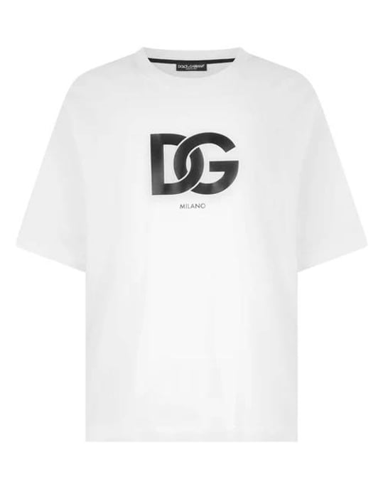Dolche&Gabana Milano Camiseta oversize de algodón - Image 1