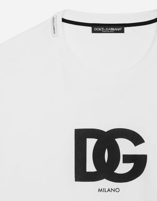 Dolche&Gabana Milano Camiseta oversize de algodón - Image 5
