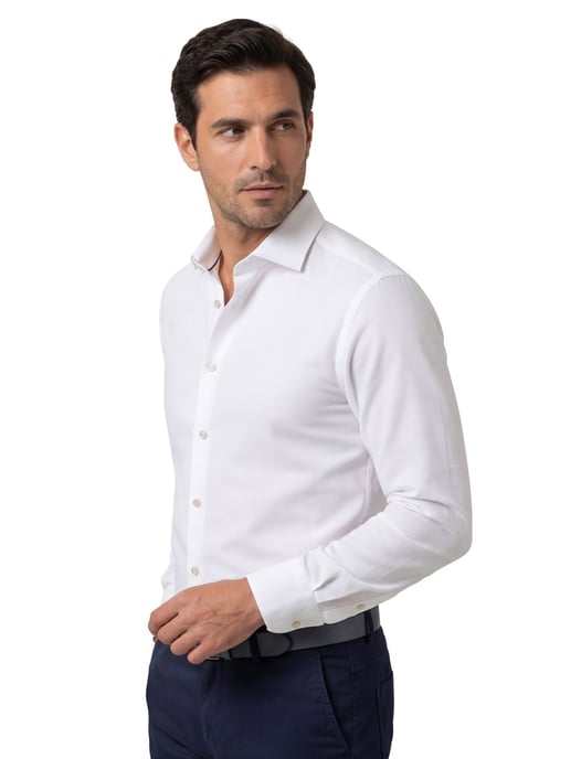 OLYMP Camisa Slim Fit crema - Image 2