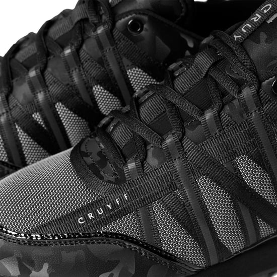 Zapatillas de hombre Cruyff Fearia Hex-Tech en camuflaje negro - Image 2