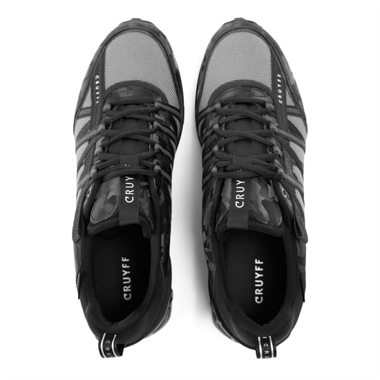Zapatillas de hombre Cruyff Fearia Hex-Tech en camuflaje negro - Image 4