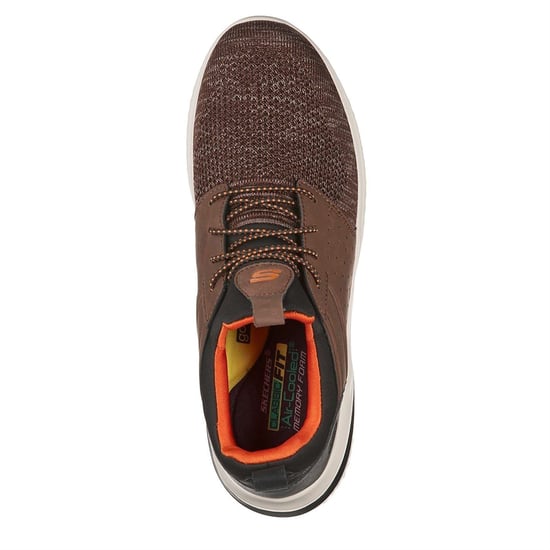 Skechers Zapatillas deportivas bajas para hombre 3.0 en chocolate - Image 5