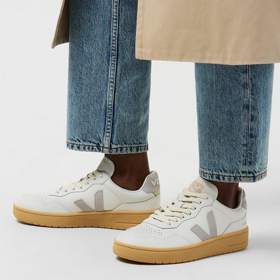 Veja VEJA Bastle Zapatillas deportivas de piel de corte para mujer en Blanco/Gris - Image 3