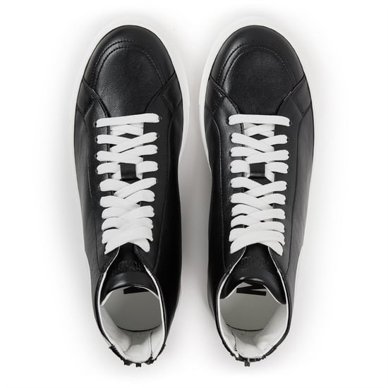 Zapatillas Court Moschino para hombre en negro - Image 4