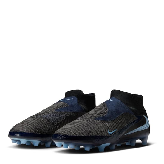 Botas de fútbol para césped artificial Nike 6 High Elite de hombre en negro/negro - Image 4