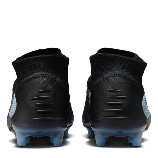 Botas de fútbol para césped artificial Nike 6 High Elite de hombre en negro/negro - Image 5