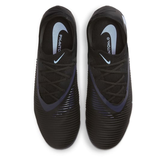 Botas de fútbol Nike 6 Low Pro para hombre adulto con tacos para césped natural firme en negro/negro - Image 6