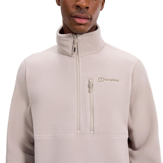 Berghaus Forro polar Polartec Prism Half Zip para hombre en TAUPE - Image 6