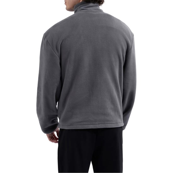 Forro polar Ellesse Maseben para hombre con cremallera completa en gris oscuro - Image 2