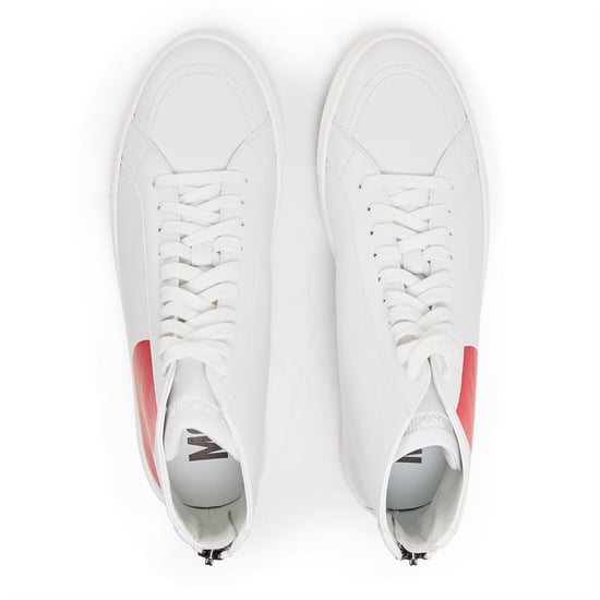 Zapatillas Court de hombre Moschino blancas - Image 4