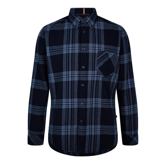 Boss Camisa de hombre Regular Fit de manga larga azul oscuro 405 - Image 1