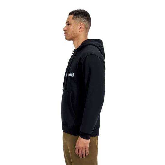 Sudadera de manga larga con capucha y cuello alto para hombre Berghaus Wordmark en NEGRO/NEGRO - Image 5