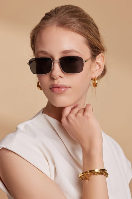 Gafas de sol Isabella Ford SILVER - Image 4