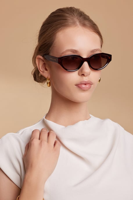 Gafas de sol marrones de Isabella Ford - Image 4