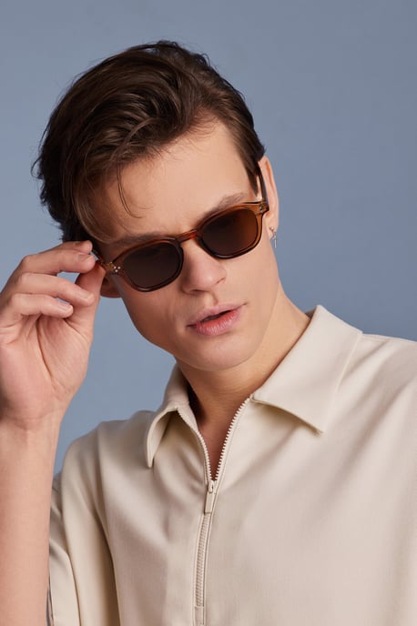 Gafas de sol marrones Philipp Blanc - Image 4
